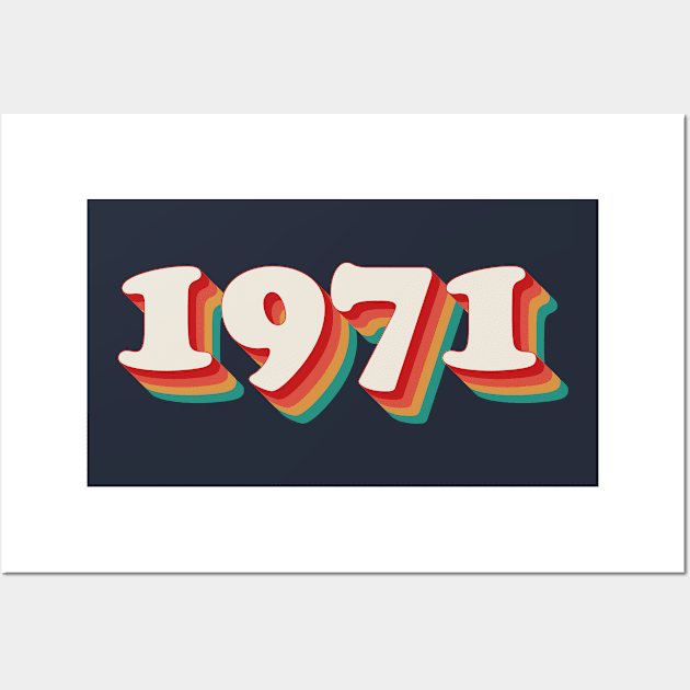 1971 Wall Art by n23tees